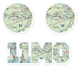 Redgate Ranch Airport (11MO) VFR Sectional Sticker Pack