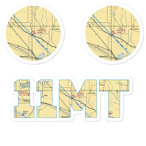 Lammers Airport (11MT) VFR Sectional Sticker Pack