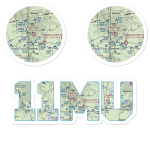 Rocky Top Airfield (11MU) VFR Sectional Sticker Pack