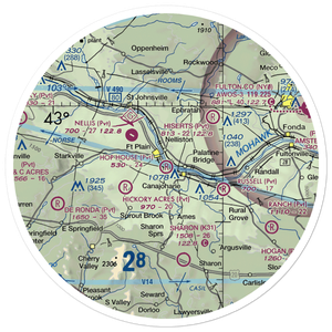 Hop House Airpark (11NK) VFR Sectional Sticker (30 mile)
