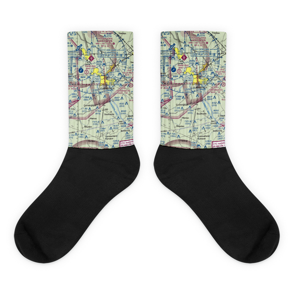 Salem Field (11TN) VFR Sectional Socks 