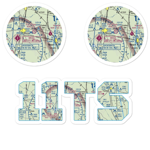 Pt Enterprise D&W Ranch Airport (11TS) VFR Sectional Sticker Pack