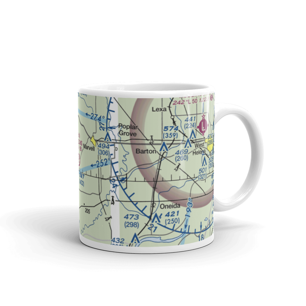 Gibbons Airport (12AR) VFR Sectional  Mug 