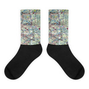 Clinton Elks Lodge Balloonport (12JY) VFR Sectional Socks