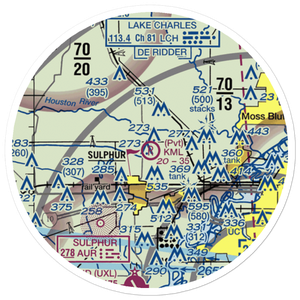 Kml Airport (12LA) VFR Sectional Sticker (20 mile)