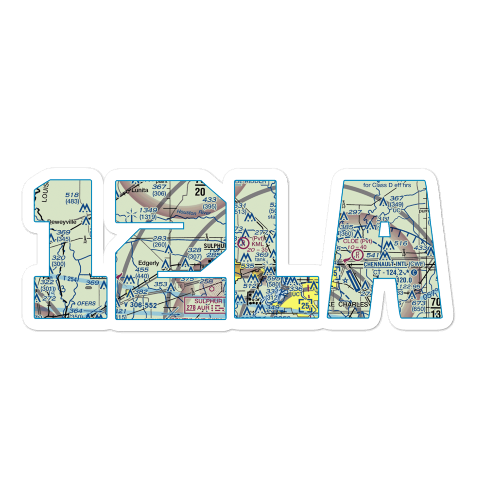 Kml Airport (12LA) VFR Sectional Sticker 