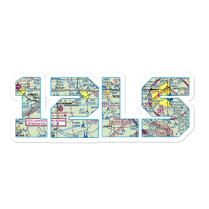 Hains Airstrip (12LS) VFR Sectional Sticker