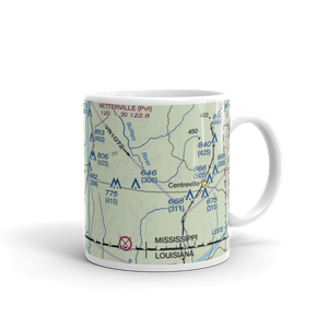 Green Acres Airport (12MS) VFR Sectional  Mug