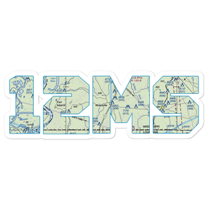 Green Acres Airport (12MS) VFR Sectional Sticker