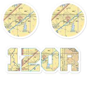 Skinner Ranch Airport (12OR) VFR Sectional Sticker Pack