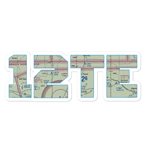 Curtis Ranch Field (12TE) VFR Sectional Sticker