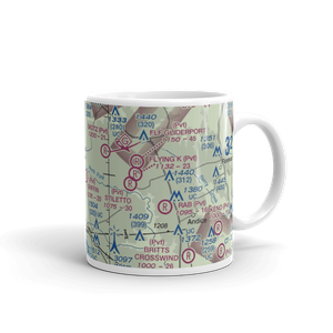 Griffin Airport (12TX) VFR Sectional  Mug