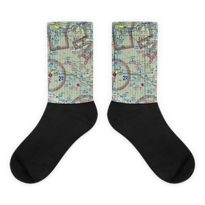 Griffin Airport (12TX) VFR Sectional Socks