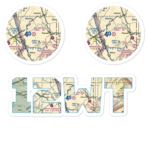 Walker Airport (12WT) VFR Sectional Sticker Pack