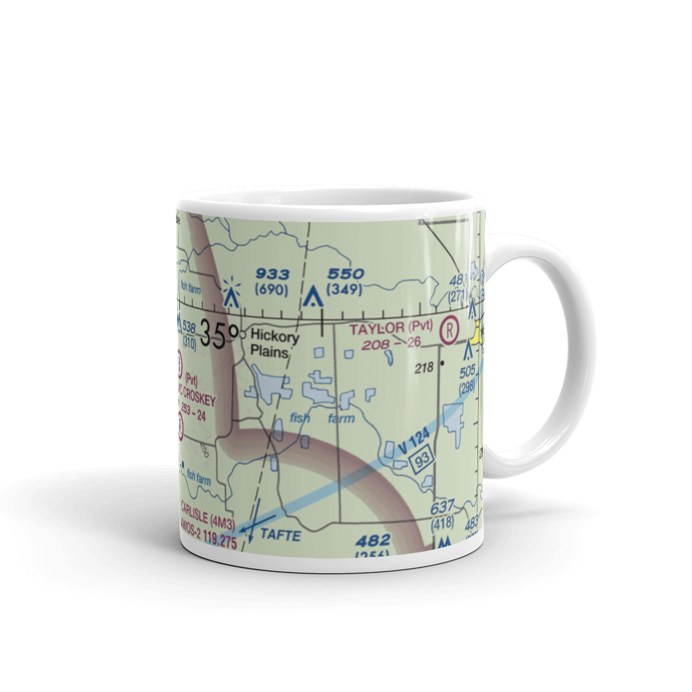 Mc Croskey Field (12XS) VFR Sectional  Mug 