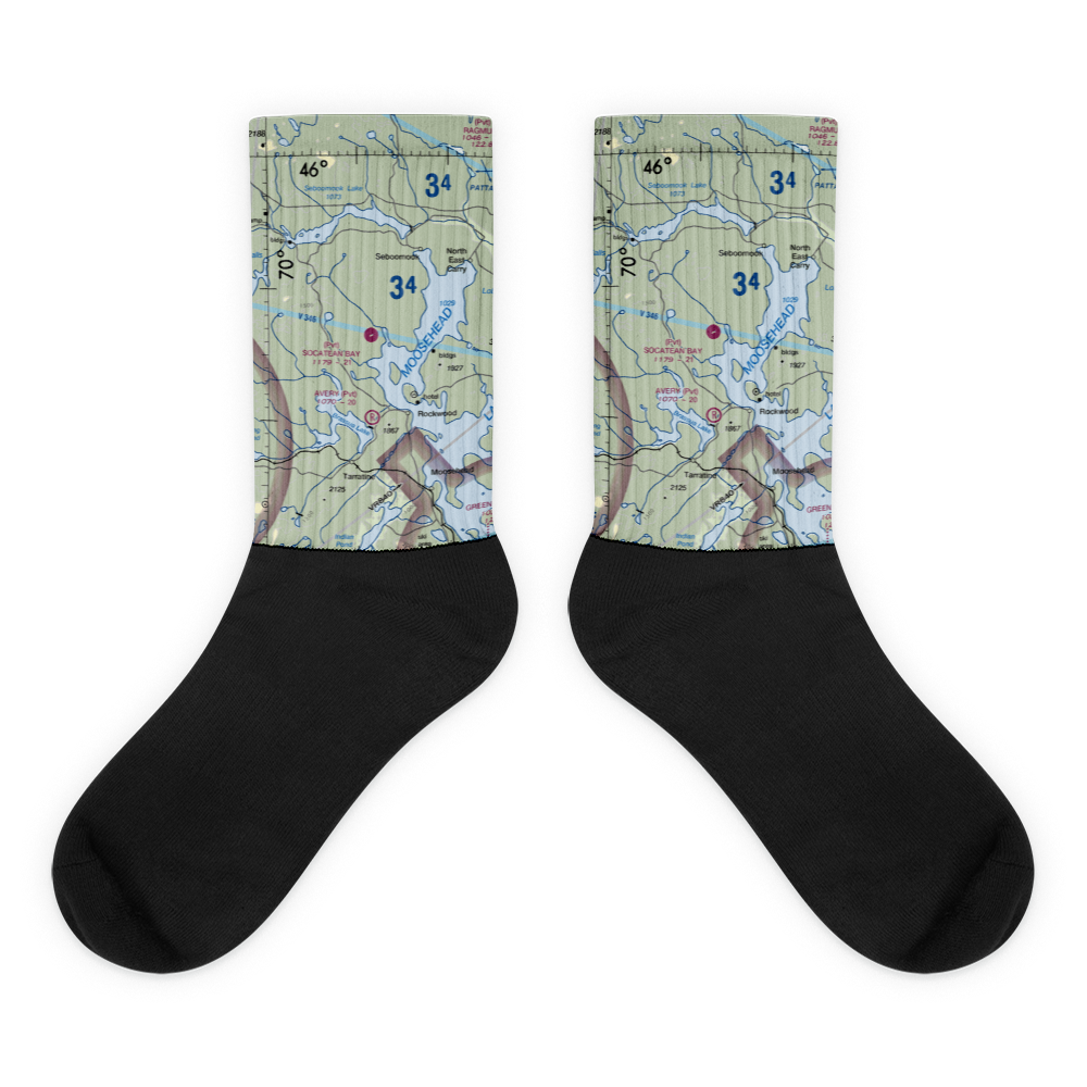 Socatean Bay Airport (13ME) VFR Sectional Socks 