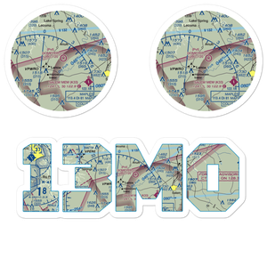 Domeyer Airport (13MO) VFR Sectional Sticker Pack