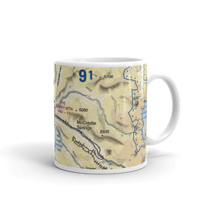Aubrey Mountain Airstrip (13OR) VFR Sectional  Mug