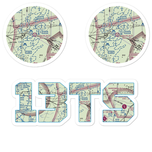 Van Es Ranch Airport (13TS) VFR Sectional Sticker Pack