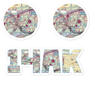 Four Corners Airport (14AK) VFR Sectional Sticker Pack