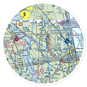 Sunshine Farms Airport (14FD) VFR Sectional Sticker (30 mile)