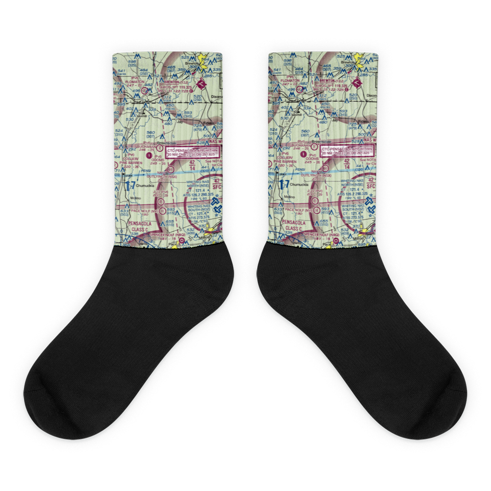 Wells Flying Service Airport (14FL) VFR Sectional Socks 