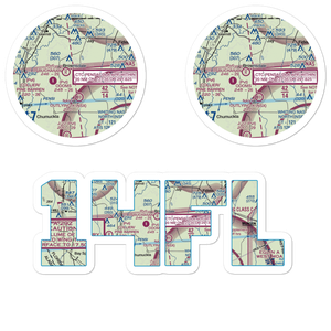 Wells Flying Service Airport (14FL) VFR Sectional Sticker Pack