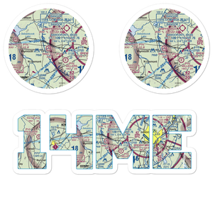 Ring Hill Airport (14ME) VFR Sectional Sticker Pack