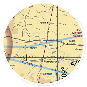 Holland Ranch Airport (14MT) VFR Sectional Sticker (20 mile)