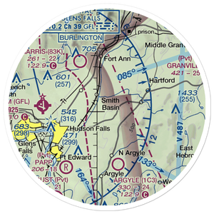 Mountain View Airport (14NK) VFR Sectional Sticker (20 mile)