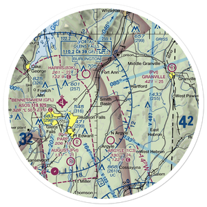 Mountain View Airport (14NK) VFR Sectional Sticker (30 mile)