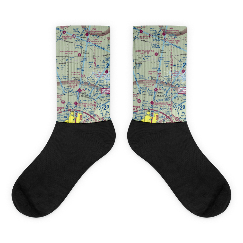 Dean Ranch Airport (14TA) VFR Sectional Socks 