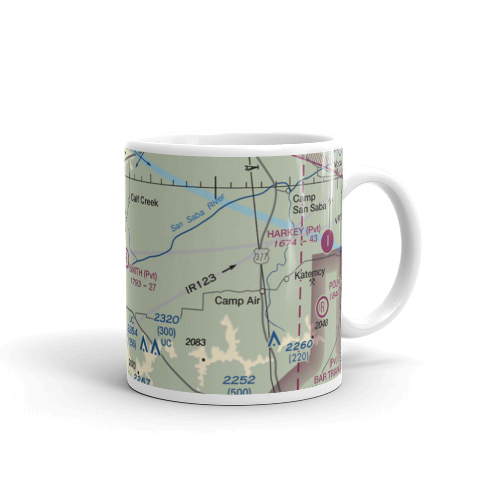 Smith I-Ranch Airport (14TE) VFR Sectional  Mug 