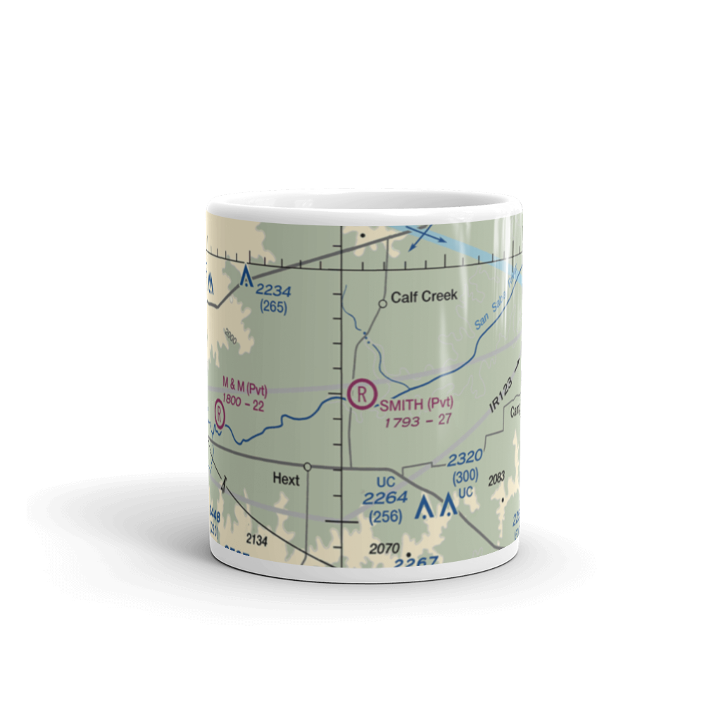 Smith I-Ranch Airport (14TE) VFR Sectional  Mug 