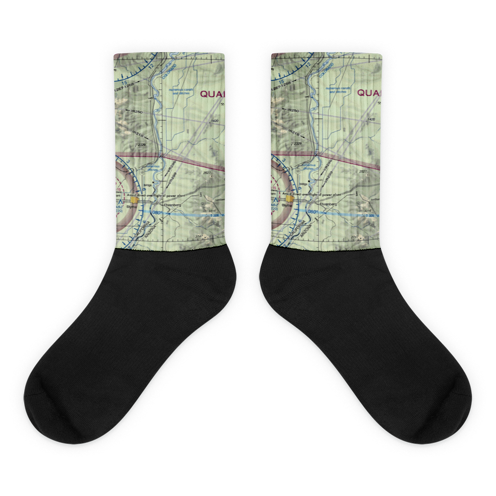 Quail Mesa Ranch Airport (15AZ) VFR Sectional Socks 