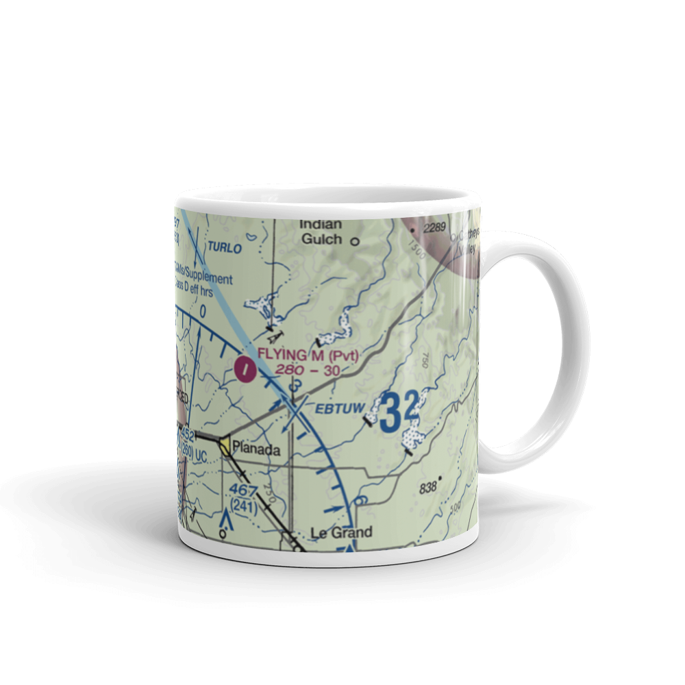 Hunt Farms Airport (15CL) VFR Sectional  Mug 