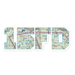 Orange Hill Airport (15FD) VFR Sectional Sticker