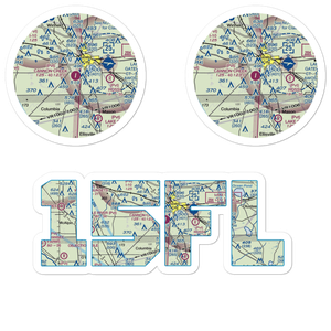 Cannon Creek Airpark (15FL) VFR Sectional Sticker Pack
