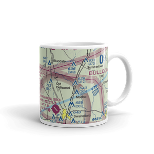 Darla's Airport (15GA) VFR Sectional  Mug