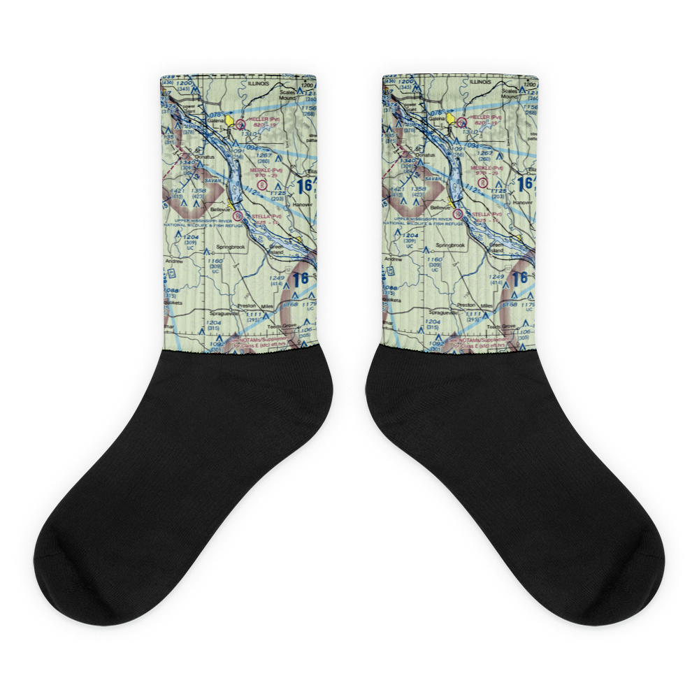 Stella Airport (15IA) VFR Sectional Socks 