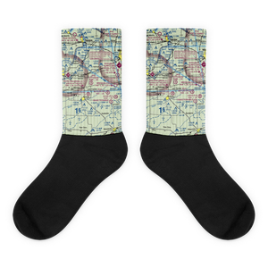 Gittleson Farms Airport (15IL) VFR Sectional Socks