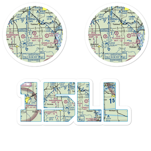 Cloverleaf Ranch Airport (15LL) VFR Sectional Sticker Pack