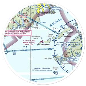Canapitsit Airport (15MA) VFR Sectional Sticker (30 mile)