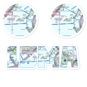 Canapitsit Airport (15MA) VFR Sectional Sticker Pack