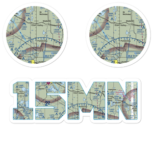 Tyler Farms Airport (15MN) VFR Sectional Sticker Pack