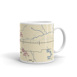 Saubak Airport (15MT) VFR Sectional  Mug