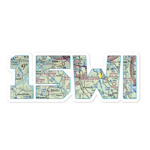 Peterson Field (15WI) VFR Sectional Sticker