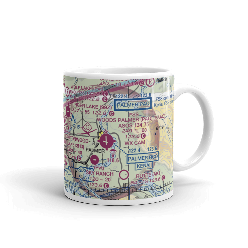Gattis Strip (16AK) VFR Sectional  Mug 