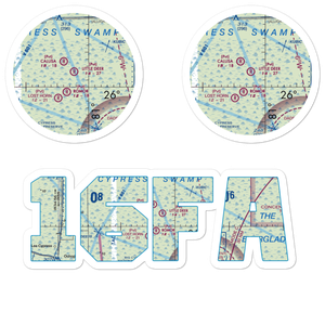 Little Deer Airport (16FA) VFR Sectional Sticker Pack