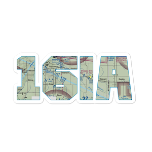 Stangl STOLport (16IA) VFR Sectional Sticker